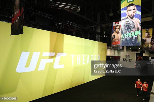 General view of the UFC Fan Expo in the Sands Expo and Convention Center on July 9, 2015 in Las Vegas Nevada.
