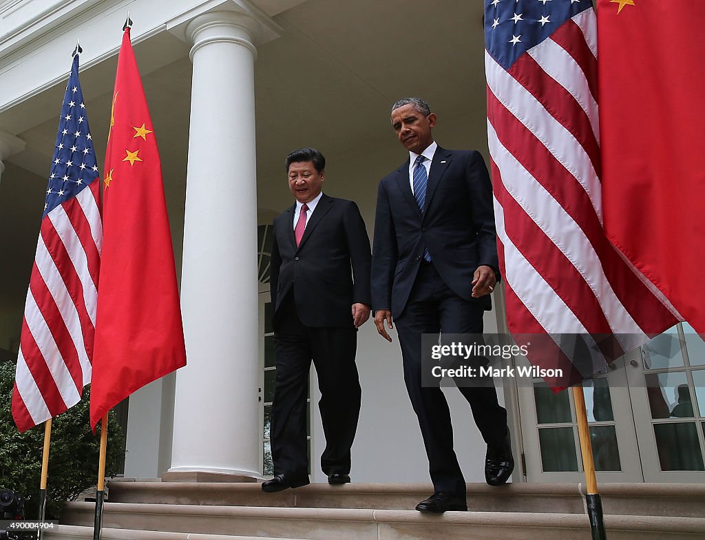 President Obama Hosts Chinese President Xi Jinping For State Visit