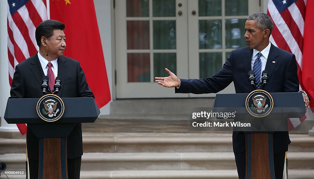 President Obama Hosts Chinese President Xi Jinping For State Visit