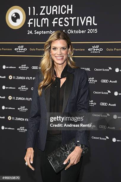 Festival Director Nadja Schildknecht attends the 'Forsaken' Premiere during the Zurich Film Festival on September 25, 2015 in Zurich, Switzerland....