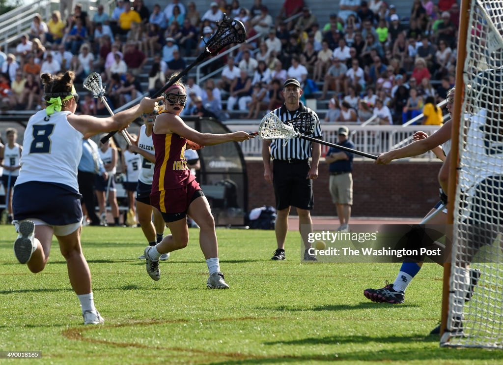 WCAC Girls' Lacrosse Championship Bishoip Ireton vs Good Counsel