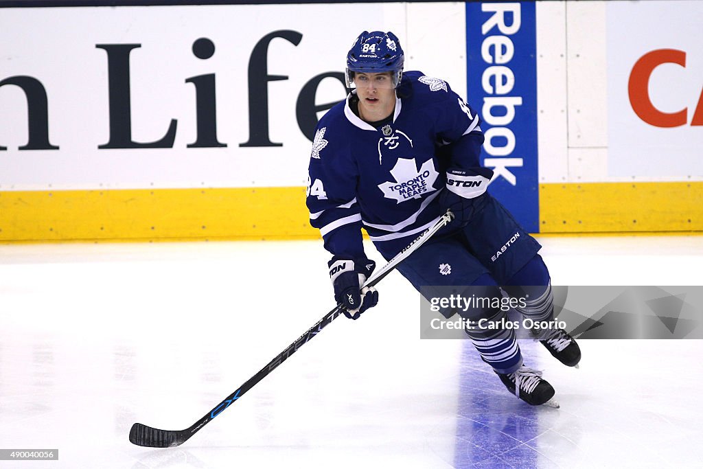Maple Leafs pre-season