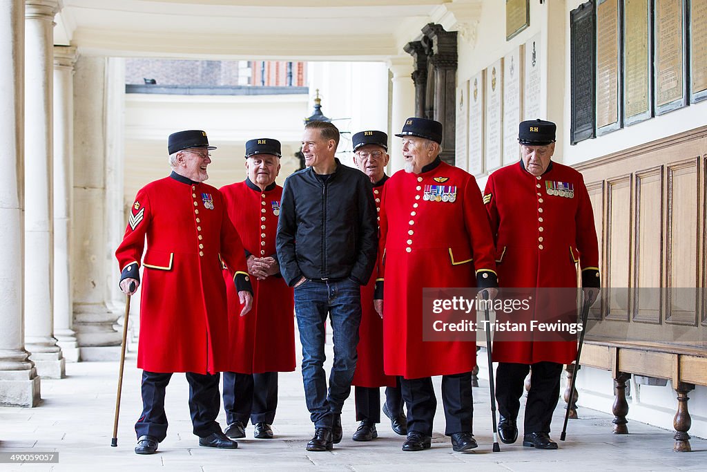 Bryan Adams Unveils Plaque At The Royal Hospital Chelsea