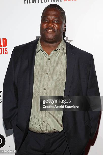 Carl Webber attends the 2015 Urbanworld Film Festival at AMC Empire 25 theater on September 25, 2015 in New York City.