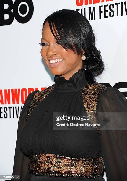 Actress Garcelle Beauvais attends 2015 Urbanworld Film Festival at AMC Empire 25 theater on September 25, 2015 in New York City.