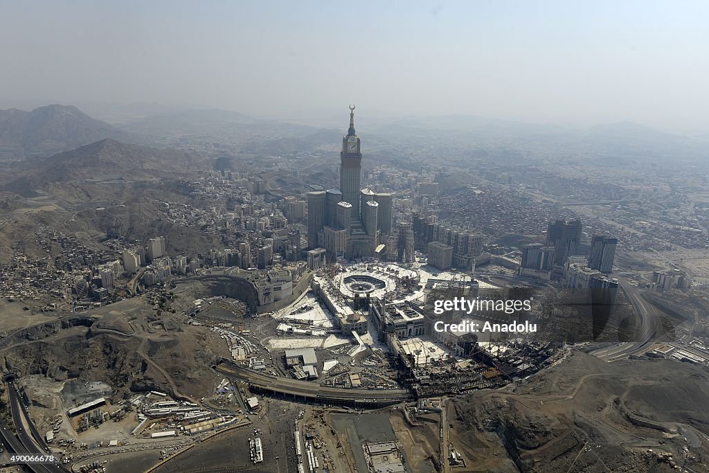 Aerial view of Mecca