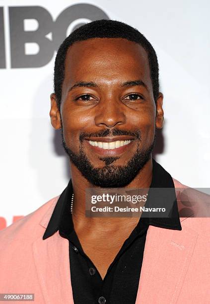 Actor Anthony Montgomery attends 2015 Urbanworld Film Festival at AMC Empire 25 theater on September 25, 2015 in New York City.