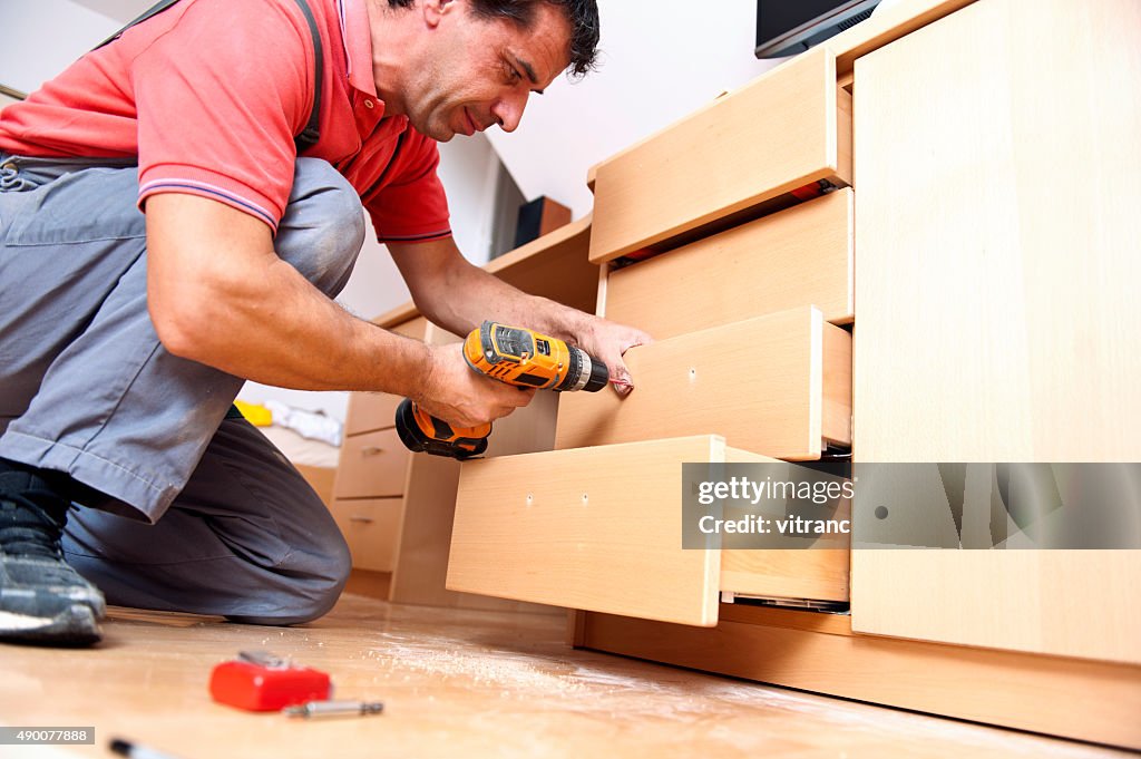 Assembling furniture
