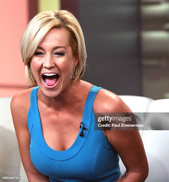 Kellie Pickler visits "FOX & Friends" at FOX Studios on May 13, 2014 in New York City.