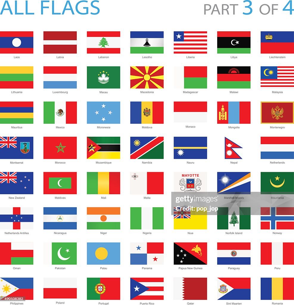 All World Flags - Illustration