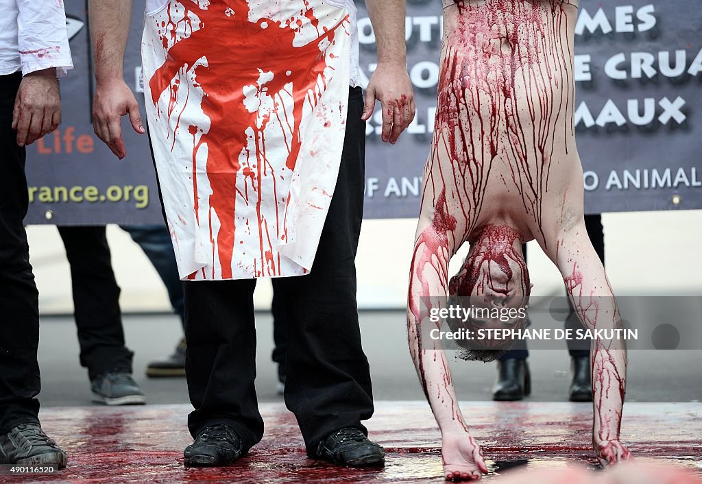 FRANCE-ANIMAL-RIGHTS-DEMO