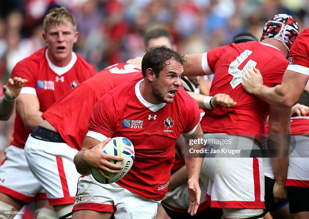 Italy v Canada - Group D: Rugby World Cup 2015
