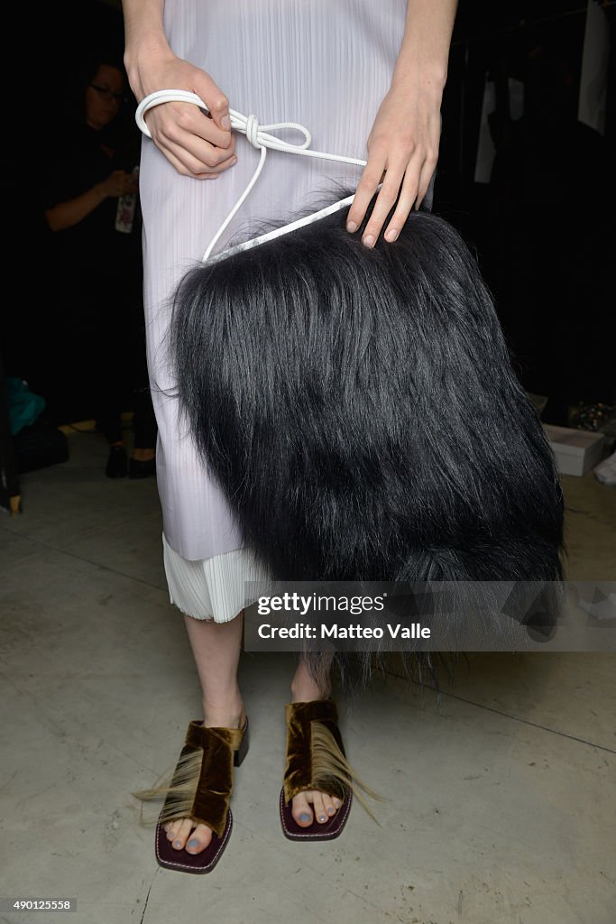 Gabriele Colangelo - Backstage - Milan Fashion Week SS16