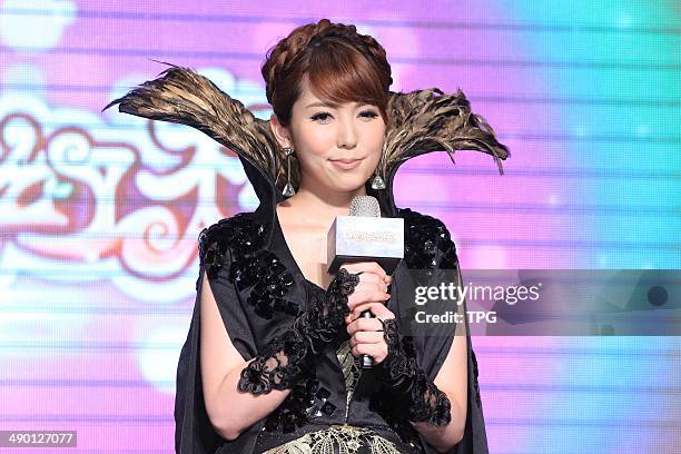 Japanese AV actress Yui Hatano attends commercial activity on Friday May 9,2014 in Taipei,China.