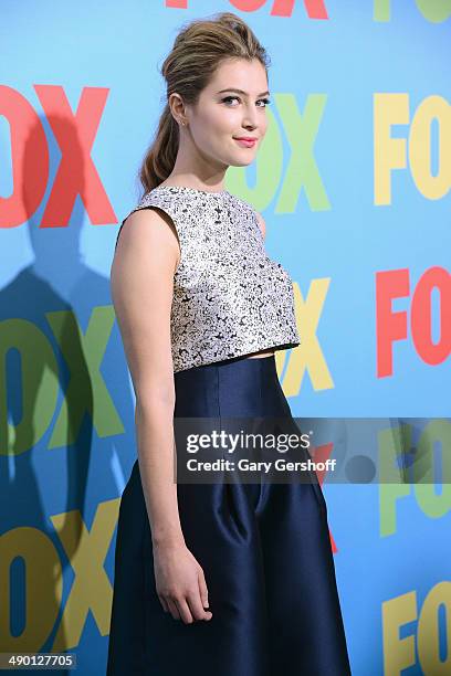 Zoe Levin attends the FOX 2014 Programming Presentation at the FOX Fanfront on May 12, 2014 in New York City.