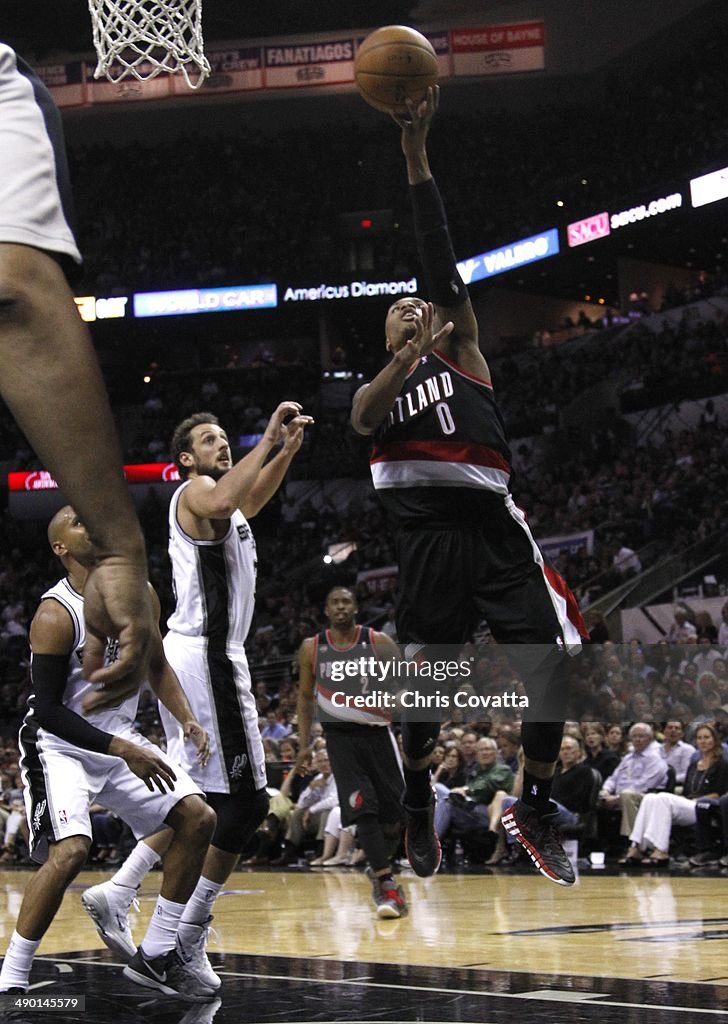 Portland Trail Blazers v San Antonio Spurs - Game One