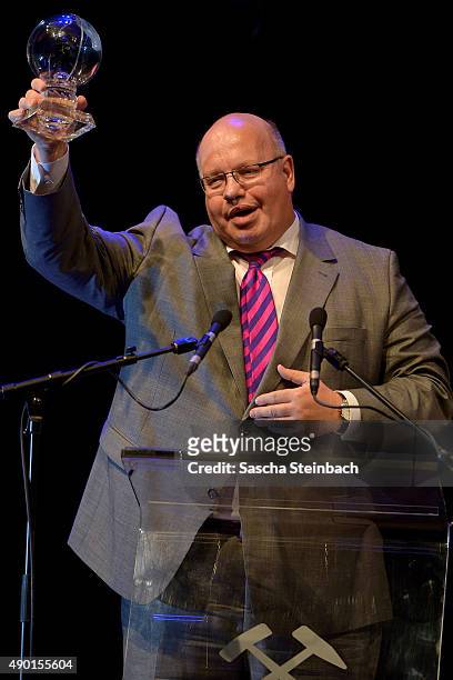 Minister for special tasks Peter Altmaier attends the 'Steiger Award 2015' at colliery Hansemann on September 26, 2015 in Dortmund, Germany.