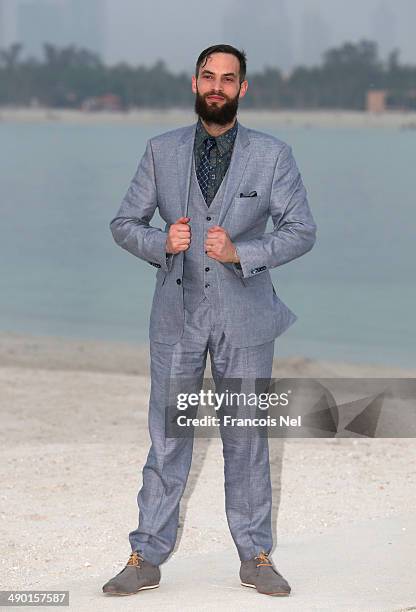 Sandro Kopp attends the Chanel Cruise Collection 2014/2015 Photocall at The Island on May 13, 2014 in Dubai, United Arab Emirates.