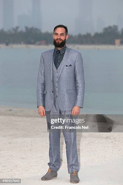 Sandro Kopp attends the Chanel Cruise Collection 2014/2015 Photocall at The Island on May 13, 2014 in Dubai, United Arab Emirates.