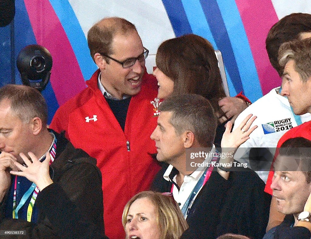 Royals And Celebrities Attend The Rugby World Cup