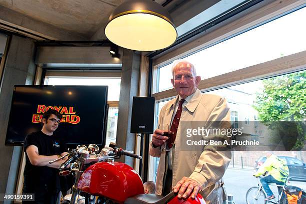 Roger Boss attends the launch of the first Royal Enfield store outside of India on May 13, 2014 in London, England.