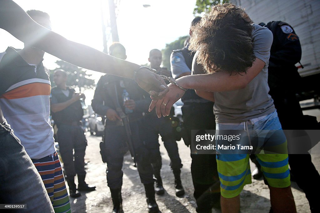 Rio Special Forces Conduct Operations Ahead Of World Cup