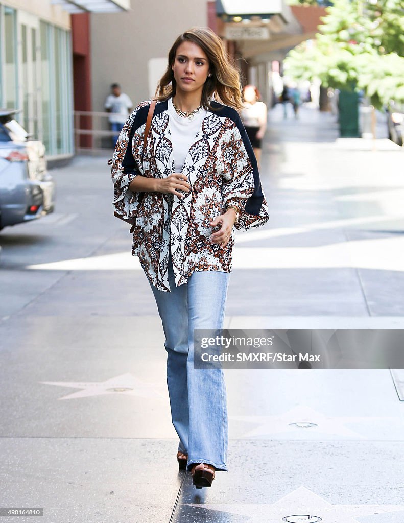 Celebrity Sightings in Los Angeles - September 26, 2015