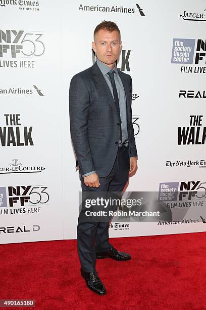 James Badge Dale attends the Opening Night Gala Presentation and "The Walk" World Premiere during 53rd New York Film Festival at Alice Tully Hall at...