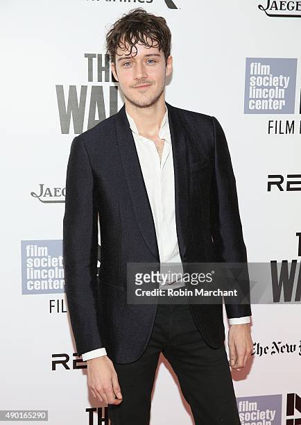 Actor Cesar Domboy attends the Opening Night Gala Presentation and "The Walk" World Premiere during 53rd New York Film Festival at Alice Tully Hall...
