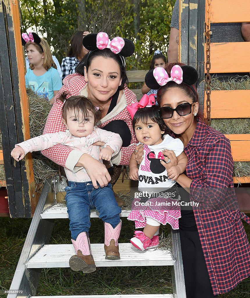 Nicole Polizzi Hosts A Joint Birthday Party For Her Children Lorenzo And Giovanna