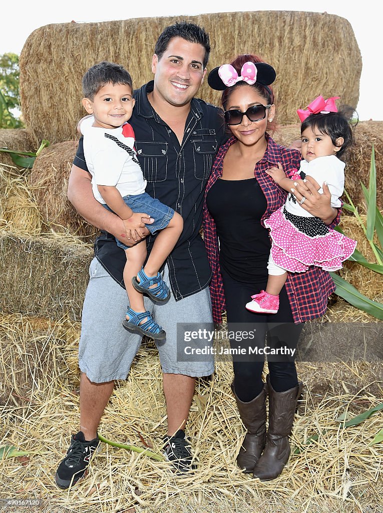 Nicole Polizzi Hosts A Joint Birthday Party For Her Children Lorenzo And Giovanna