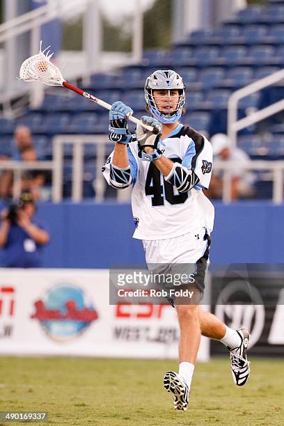 Kevin Cooper of the Ohio Machine plays during the first half of the game against the Florida Launch at Florida Atlantic University Stadium on May 10,...