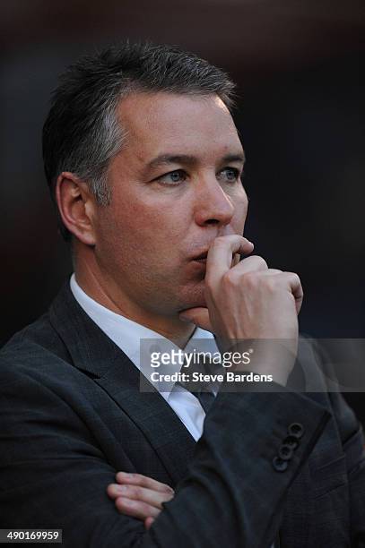 Darren Ferguson the manager of Peterborough United prior to the Sky Bet League One play-off semi-final second leg match between Leyton Orient and...