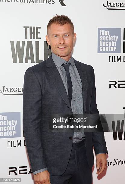 James Badge Dale attends the Opening Night Gala Presentation and "The Walk" World Premiere during 53rd New York Film Festival at Alice Tully Hall at...