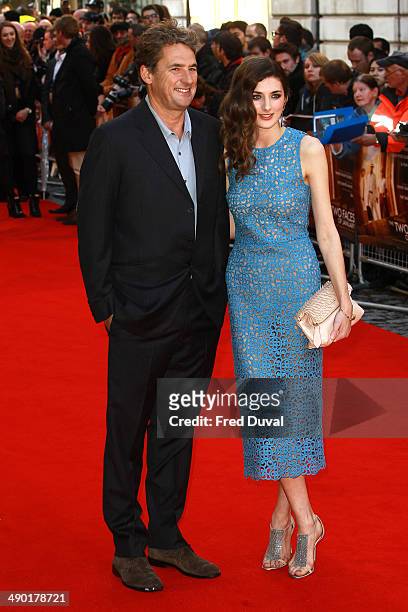Tim Bevan and Daisy Bevan attend the UK Premiere of "The Two Faces Of January" at The Curzon Mayfair on May 13, 2014 in London, England.