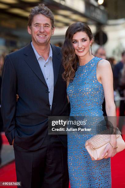 Tim Bevan and Daisy Bevan attend the UK Premiere of "The Two Faces Of January" at The Curzon Mayfair on May 13, 2014 in London, England.