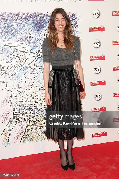 Antonine Peduzzi attends the official opening party of the Ilya And Emilia Kabakov Artwork Monumenta 2014 at the Grand Palais on May 13, 2014 in...