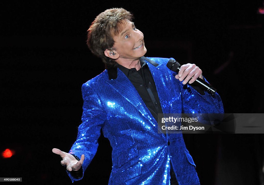 Barry Manilow Performs At Wembley Arena