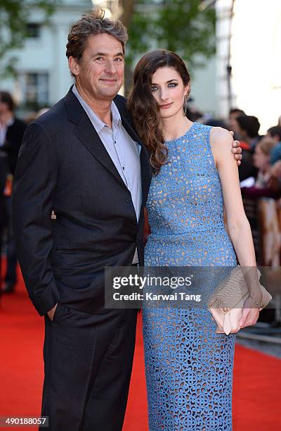 Tim Bevan and Daisy Bevan attend the UK Premiere of "The Two Faces Of January" held at the Curzon Mayfair on May 13, 2014 in London, England.