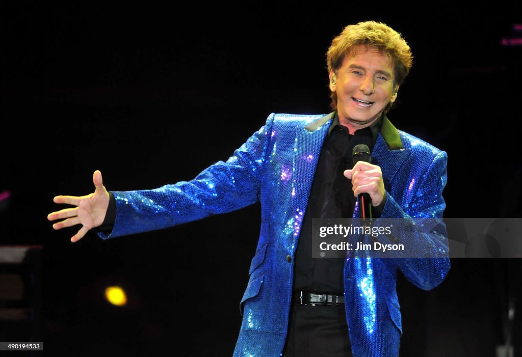 Barry Manilow Performs At Wembley Arena In London