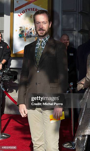 Designer Jan Taminiau arrives for festivities marking the final celebrations of 200 years Kingdom of The Netherlands on September 26, 2015 in...