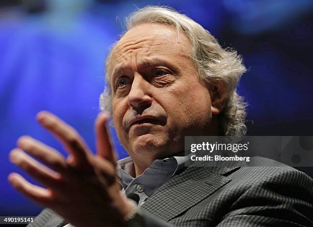Rodney Brooks, co-founder and chairman of Rethink Robotics Inc., speaks during the 2014 WIRED Business Conference in New York, U.S., on Tuesday, May...
