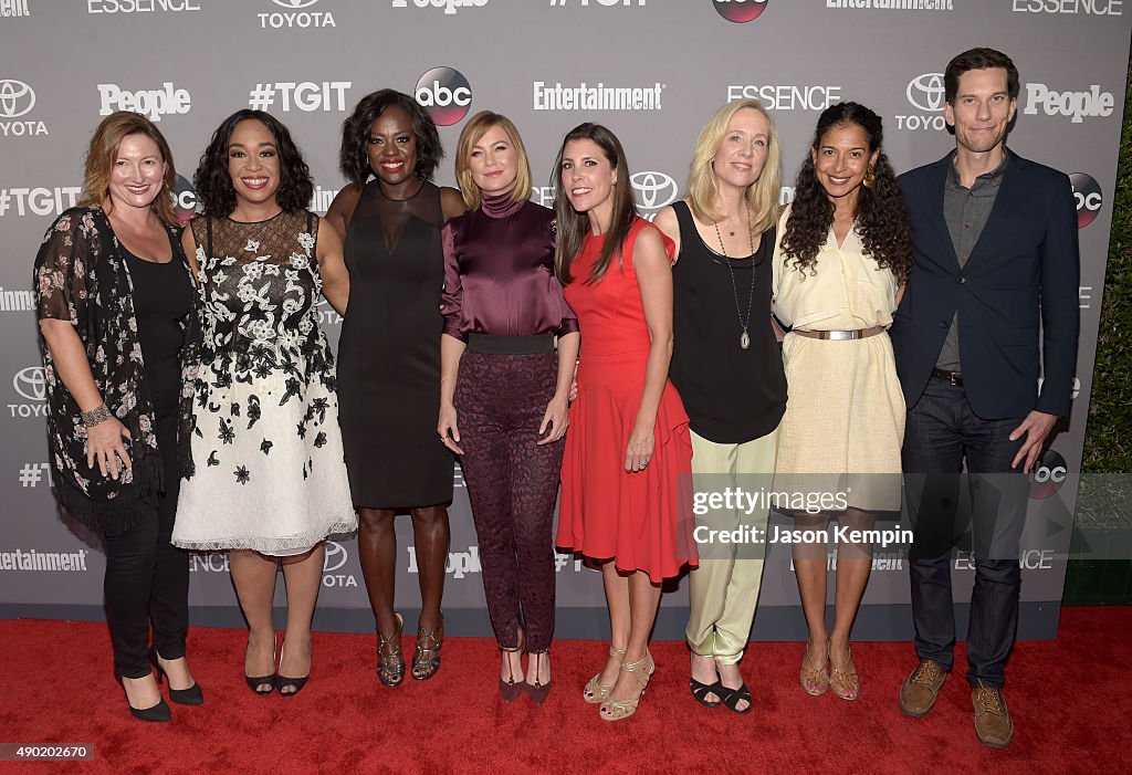 Celebration Of ABC's TGIT Line-up Presented By Toyota And Co-hosted By ABC And Time Inc.'s Entertainment Weekly, Essence And People - Red Carpet