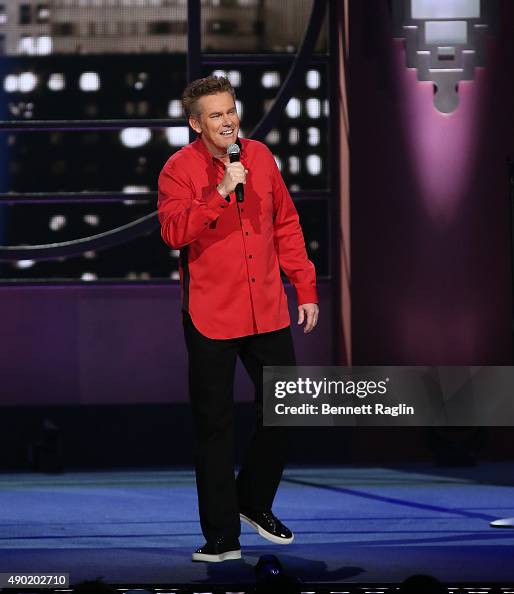 Comedian Reegan Comedian Brian Regan performs during Comedy Central's