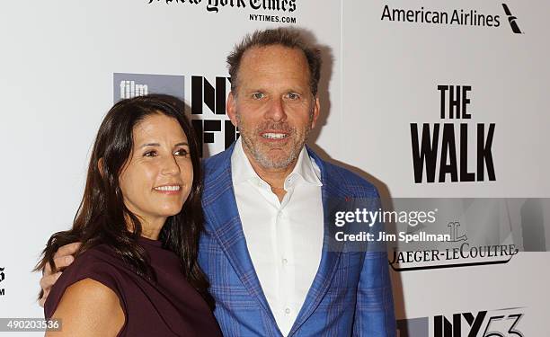 Producer Jack Rapke attends the 53rd New York Film Festival - opening night gala presentation and "The Walk" world premiere at Alice Tully Hall at...