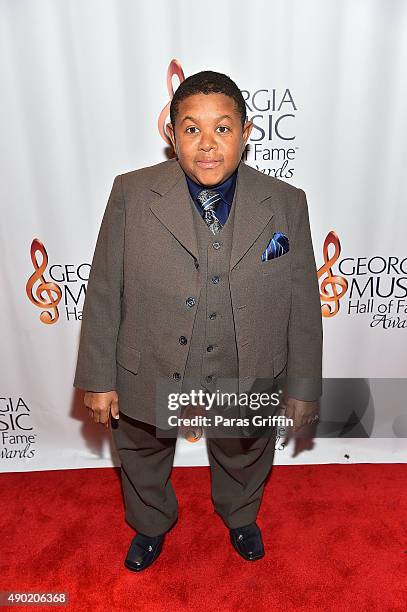 Actor Emmanuel Lewis attends 2015 Georgia Music Hall Of Fame Awards at Georgia World Congress Center on September 26, 2015 in Atlanta, Georgia.