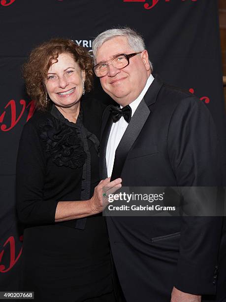 Sylvia Neil and Dan Fischel attend the Lyric Opera Of Chicago's Opening Night Opera Ball on September 26, 2015 in Chicago, Illinois.