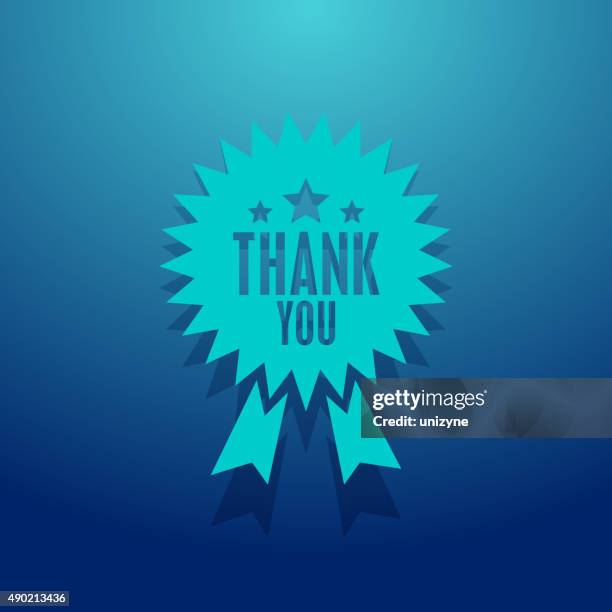 thank you banner - dedication background stock illustrations