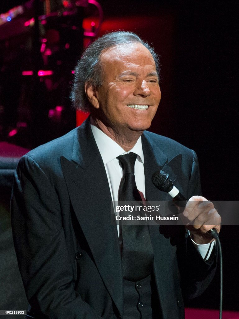 Julio Iglesias Performs At The Royal Albert Hall