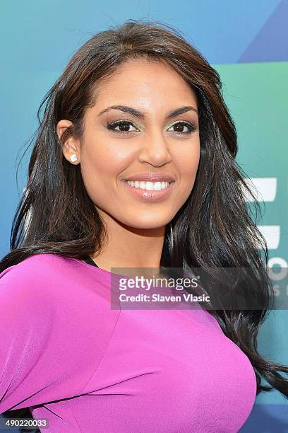Nabila Tapia attends the 2014 Univision Upfront at Gotham Hall on May 13, 2014 in New York City.